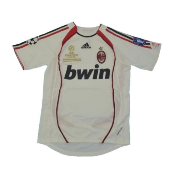 Camisa Retrô Away Milan 2007 - Versão Final UCL (0)