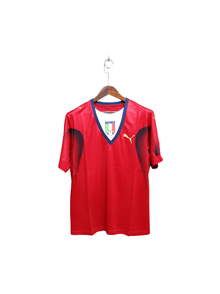 Camisa de Goleiro Retrô Itália 2006 - Vermelho (0)
