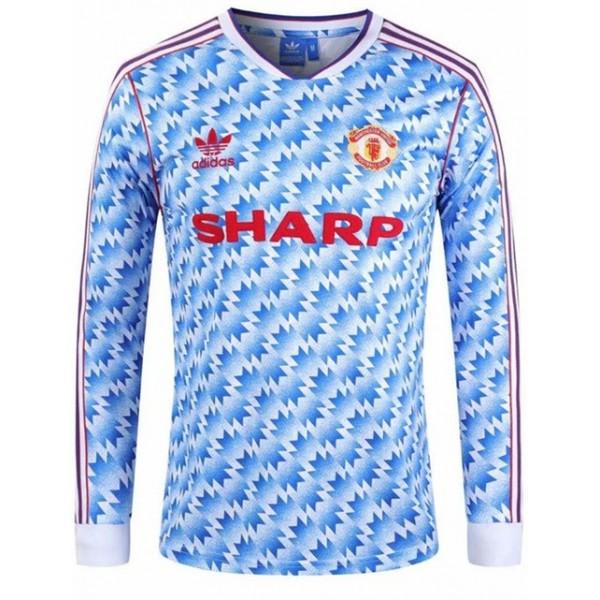 Camisa Retrô Away Manchester United 1990 - Manga Comprida (0)